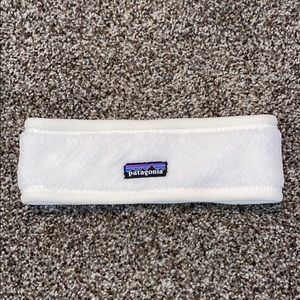 White Patagonia headband